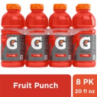 Gatorade Sports Drink Electrolyte Hydration 8-Pack Assorted Flavors