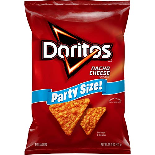 Doritos Tortilla Chips Nacho Cheese Bold Flavor 14.5 oz Bag